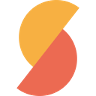 GuideToDocs Logo - An S-shaped icon in orange and coral colors